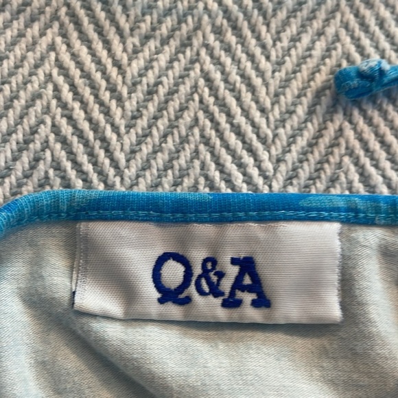 Blue PJ’s VINTAGE Top and Bottoms Pajamas Set USED 95% COTTON, 5% SPANDEX - Picture 7 of 16